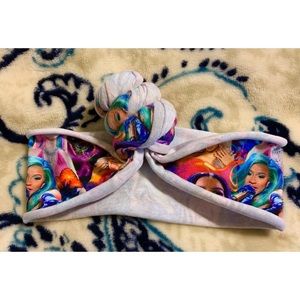 Cardi B infant top knot